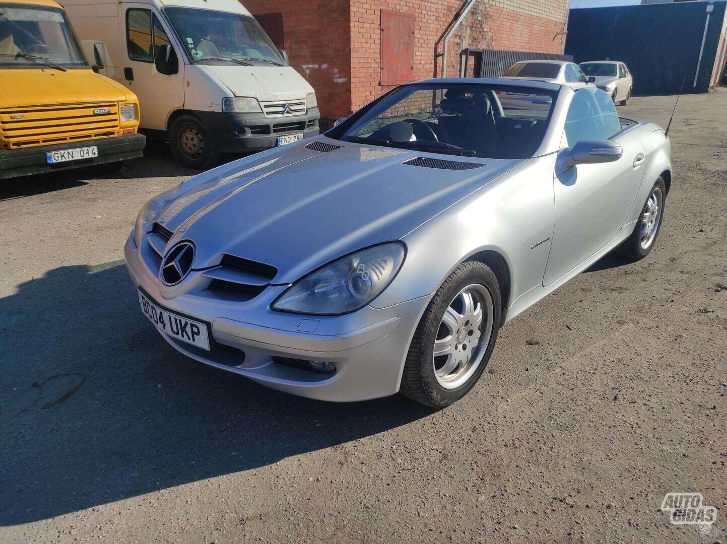 Mercedes-Benz Slk Klasė 2005 m dalys