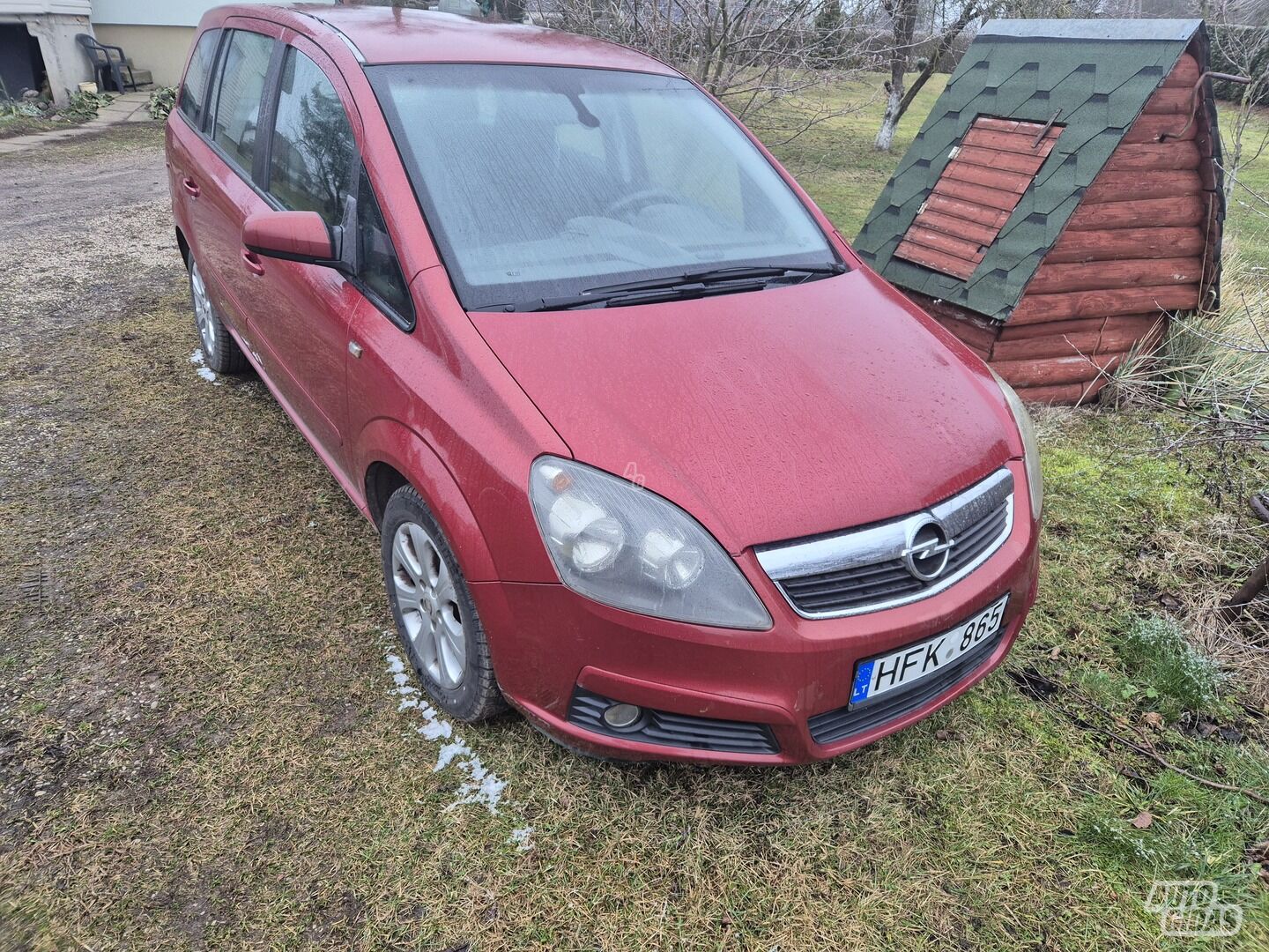 Opel Zafira 2007 г Минивэн