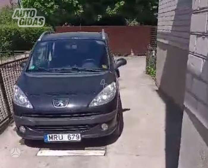 Peugeot 1007 2007 m dalys