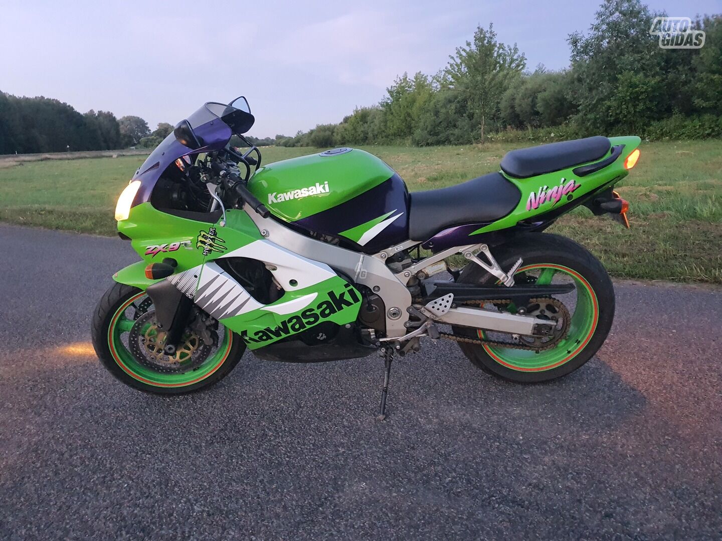 Kawasaki ZX-9R 2001 m Sportinis / Superbike motociklas