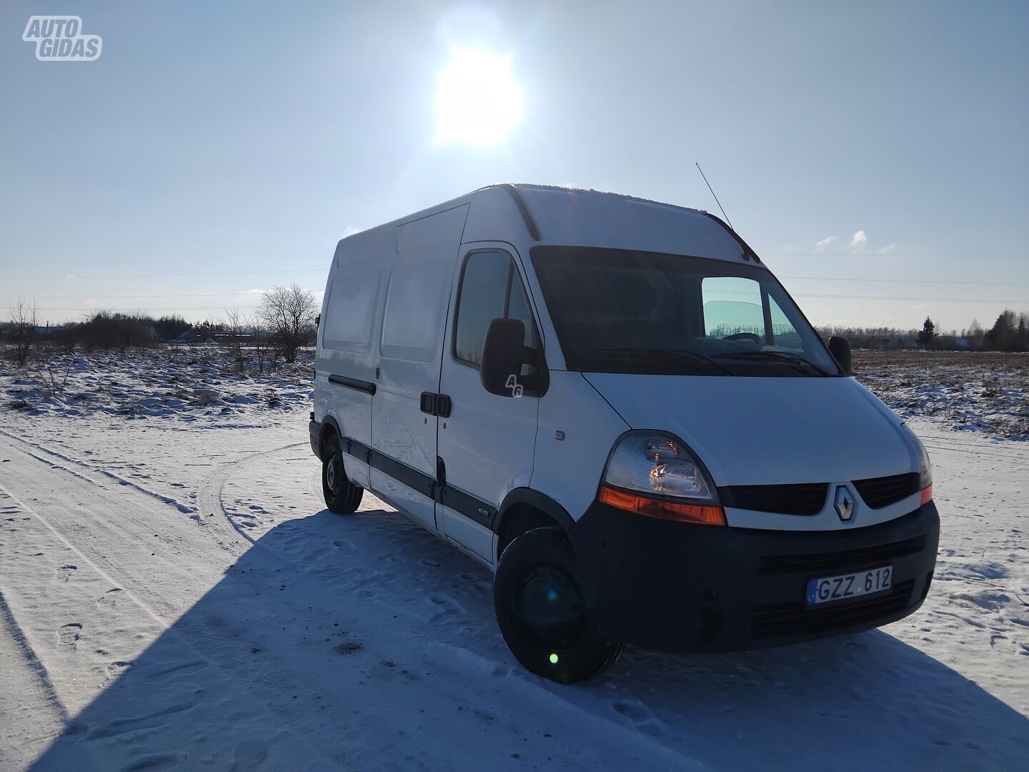 Renault Master 2008 m Krovininis mikroautobusas