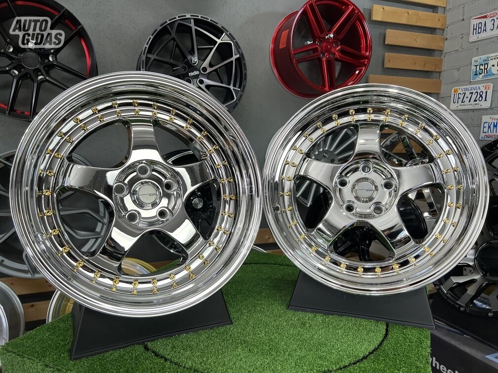 Autowheels Work Meister S1-3P style 9-10 lengvojo lydinio R18 ratlankiai