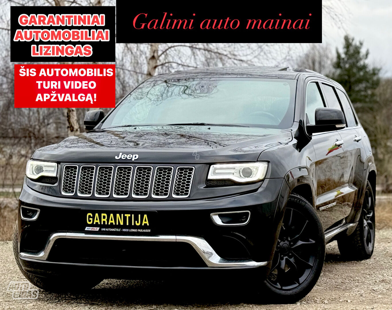 Jeep Grand Cherokee 2015 m Visureigis / Krosoveris