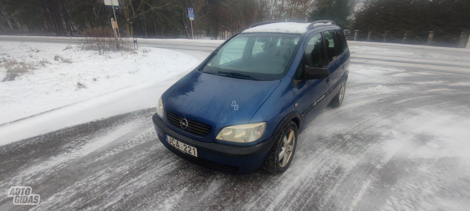 Opel Zafira 2002 г Минивэн