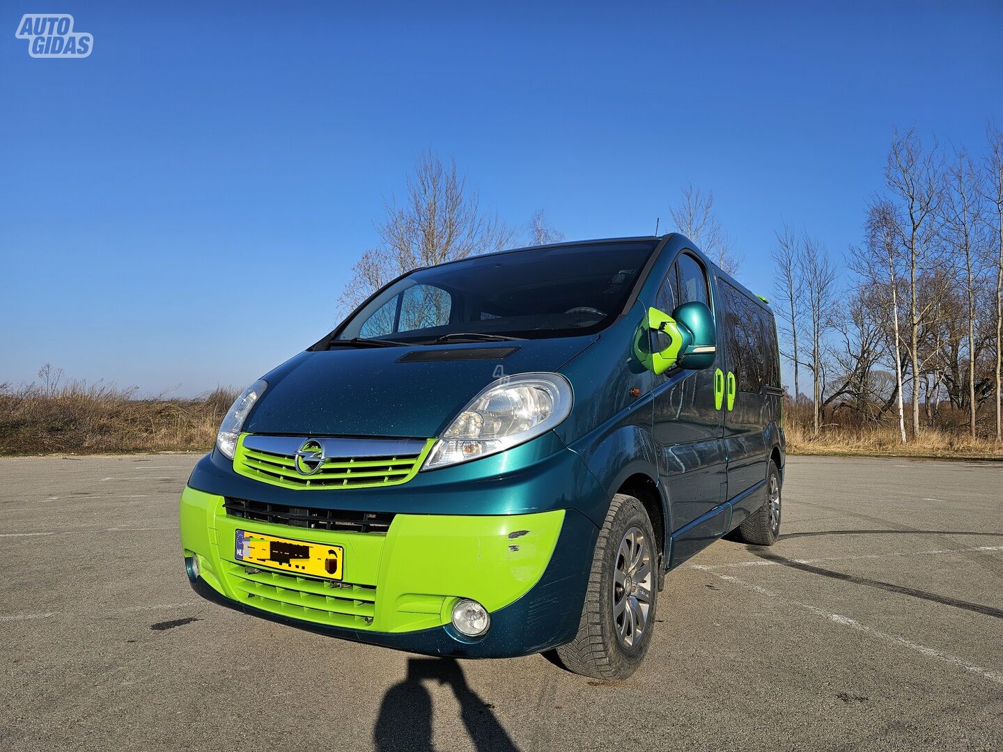 Opel Vivaro 2008 y Heavy minibus