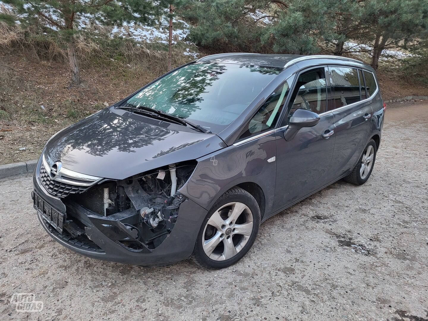 Opel Zafira 2013 г Минивэн