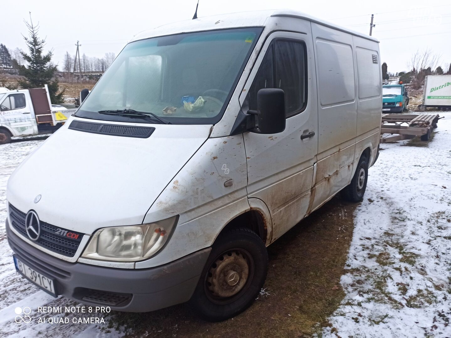 Mercedes-Benz Sprinter 2005 г Грузовой микроавтобус