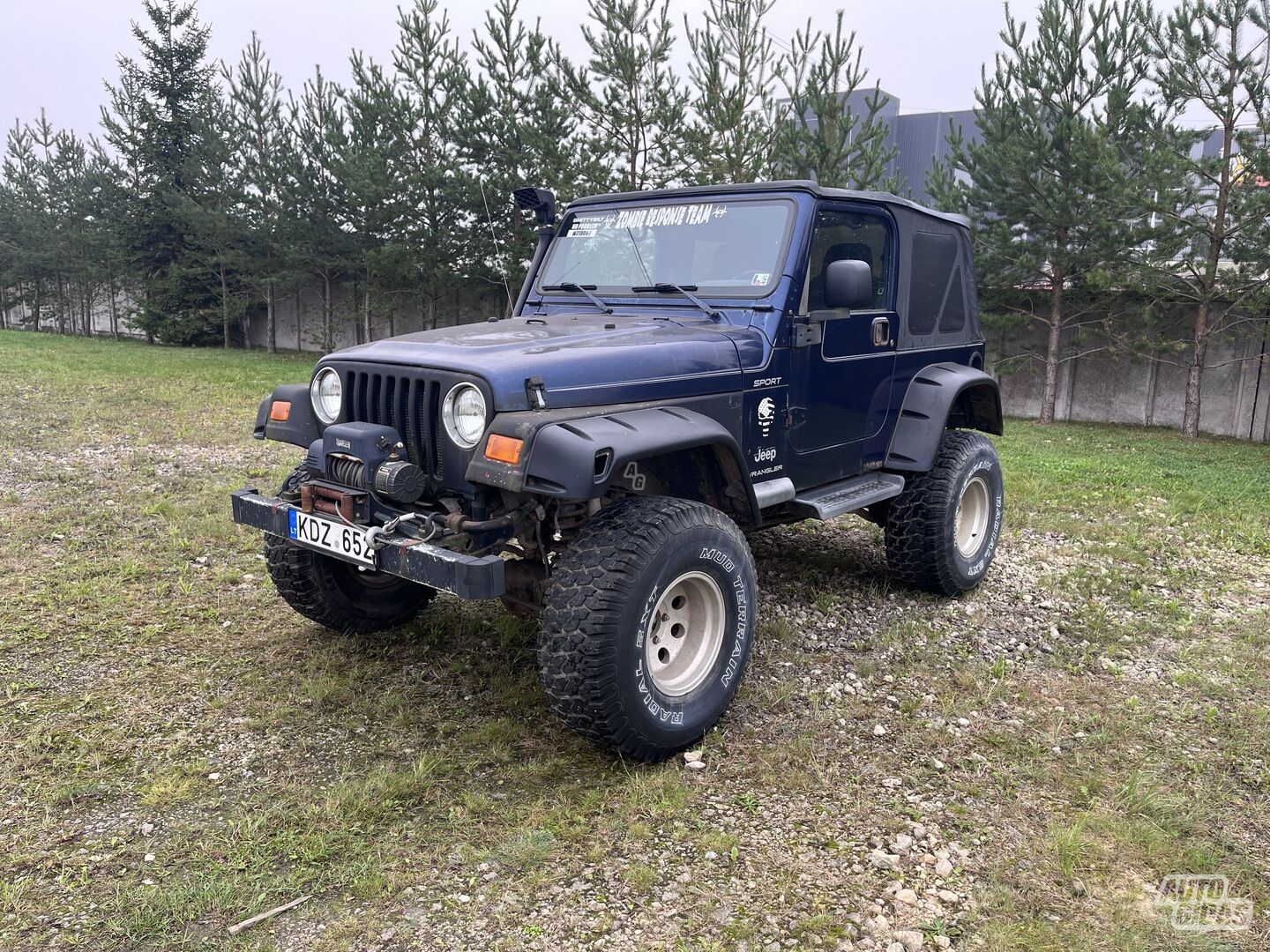 Jeep Wrangler 2004 m Visureigis / Krosoveris