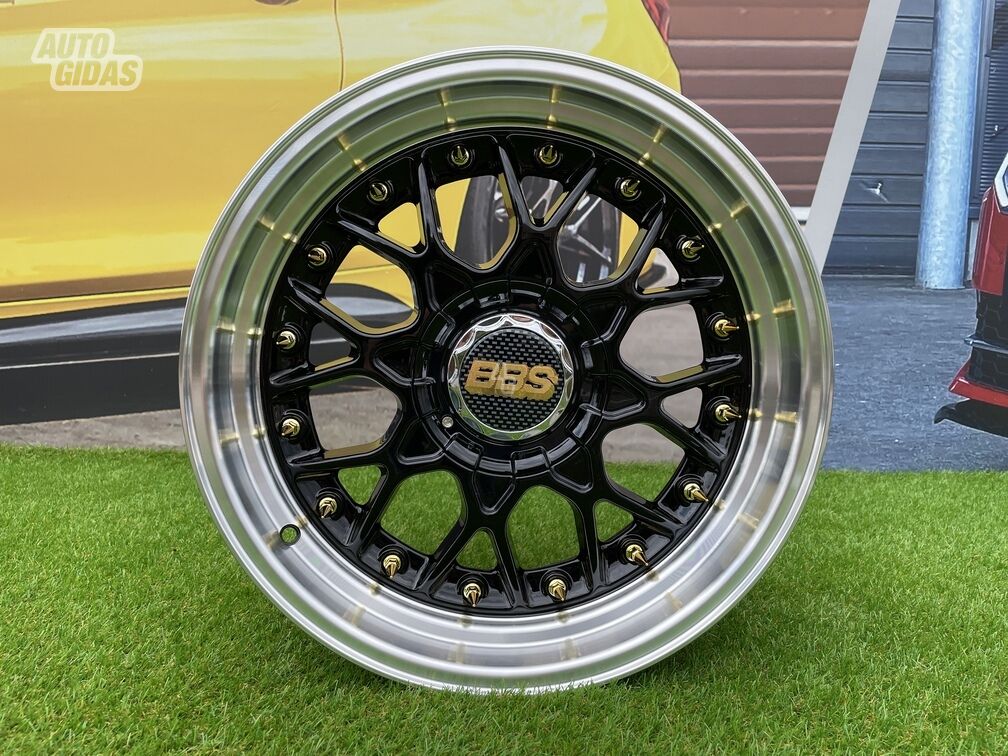 Autowheels BBS RC2 Spikes E30 JDM Black light alloy R17 rims