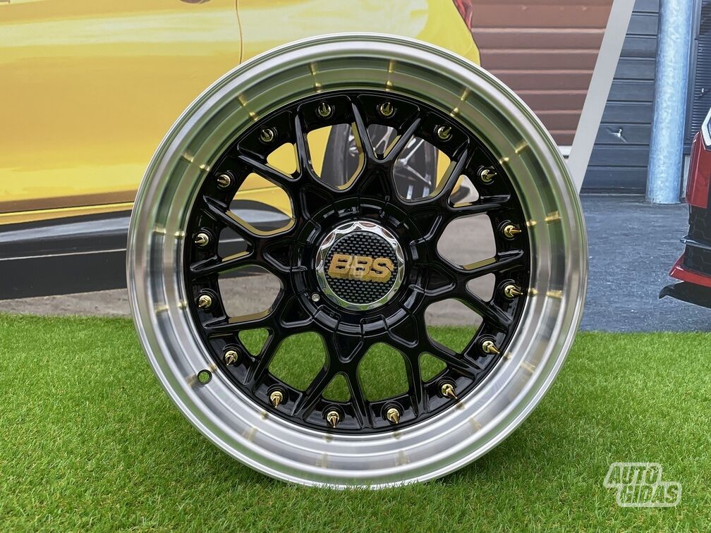 Autowheels BBS RC2 Spikes E30 JDM Black light alloy R17 rims