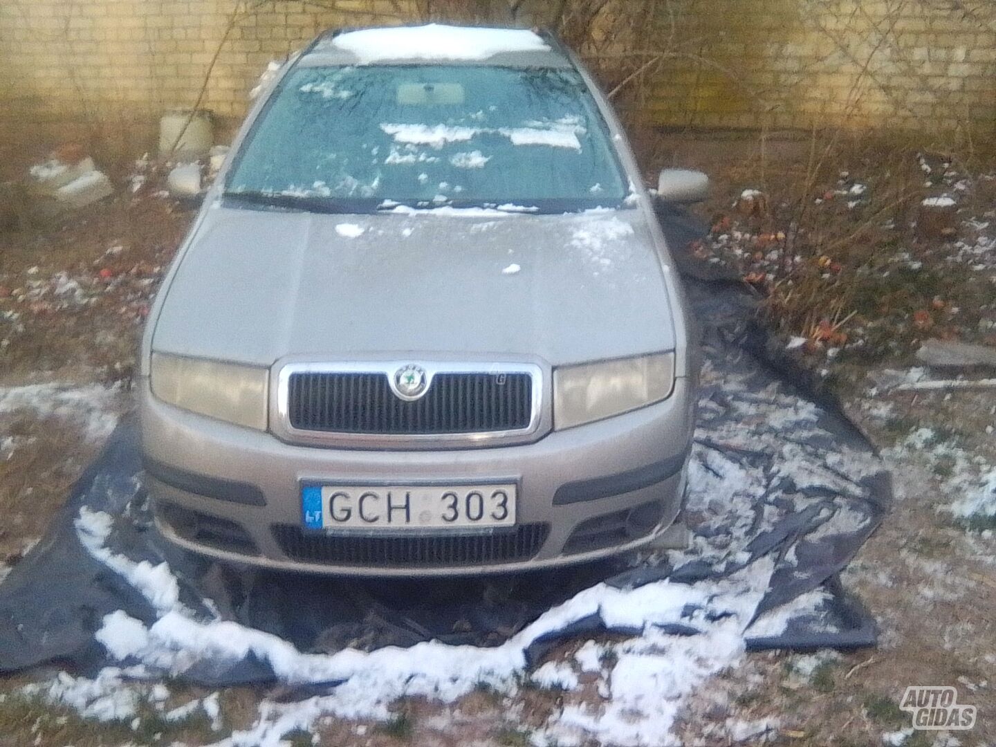 Skoda Fabia 2006 m Universalas