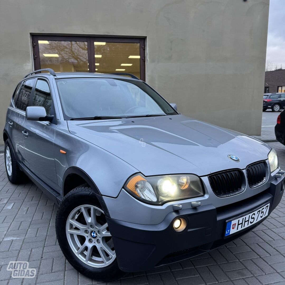 Bmw X3 2004 m Visureigis / Krosoveris