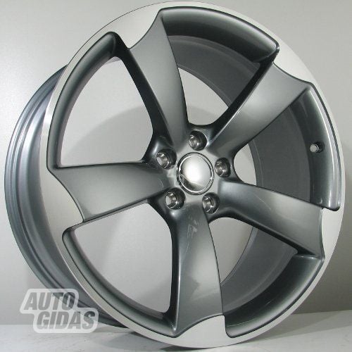 Autowheels Oman Rotary Style A6 A4 Grey lengvojo lydinio R18 ratlankiai