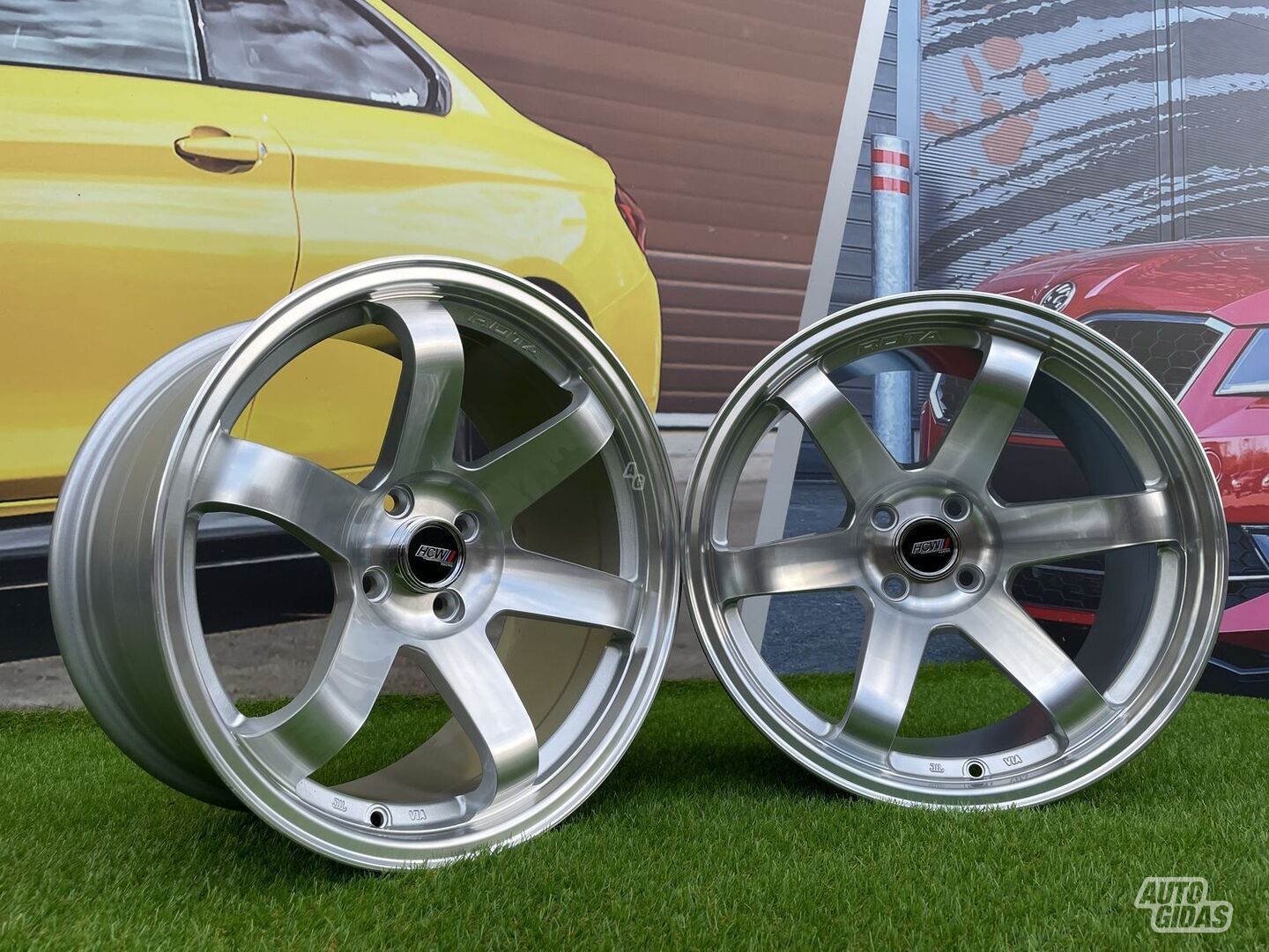 Autowheels Rota Grid style JDM VW BMW light alloy R17 rims