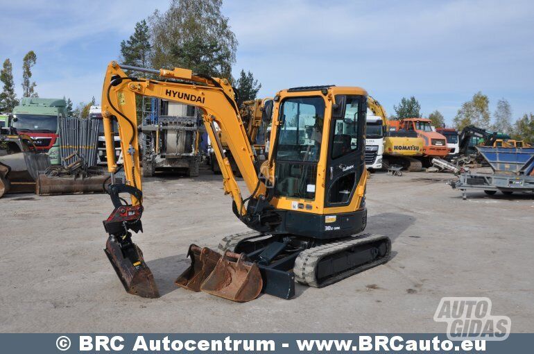 Hyundai R30Z-9AK 2020 m Mini ekskavatorius