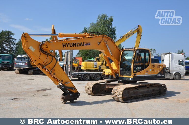 Hyundai R220LC-9A 2015 y Crawler Excavators