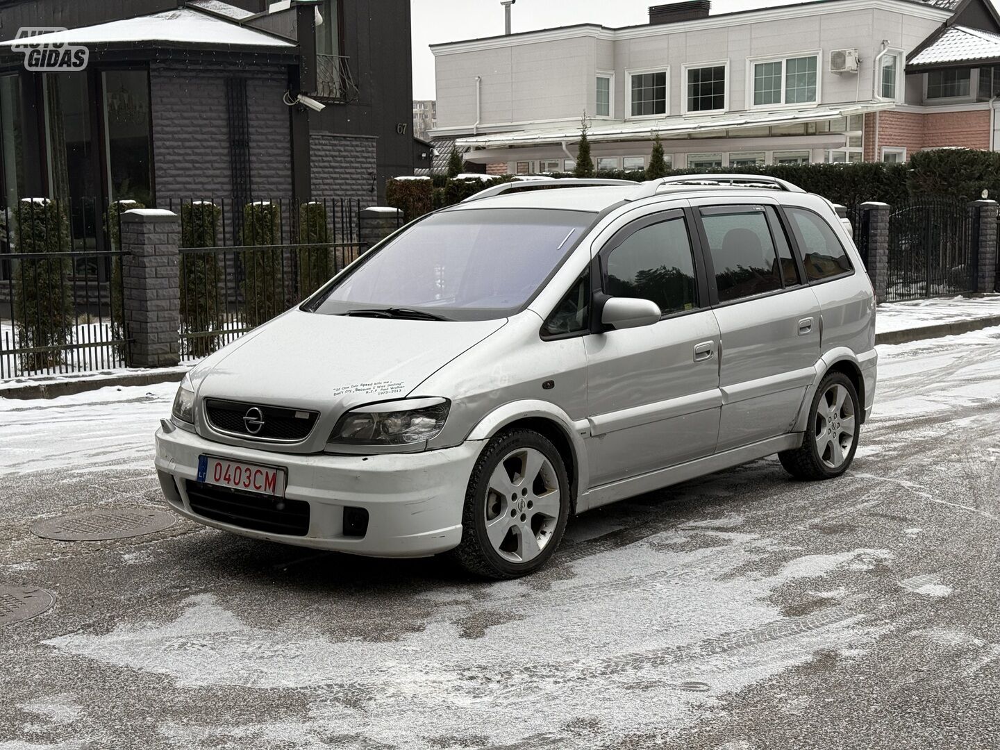 Opel Zafira 2004 m Vienatūris