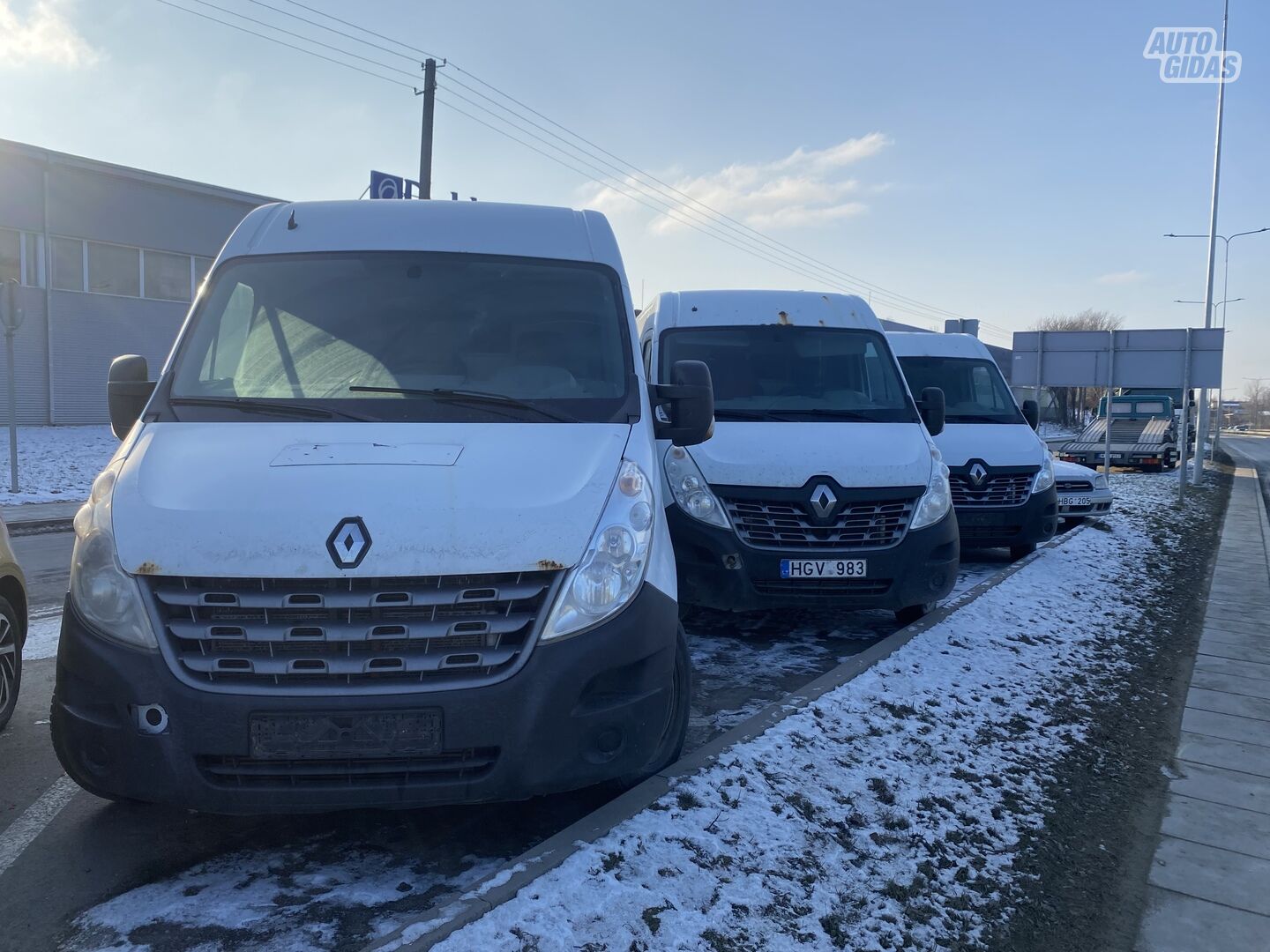 Renault Master 2014 г Грузовой микроавтобус