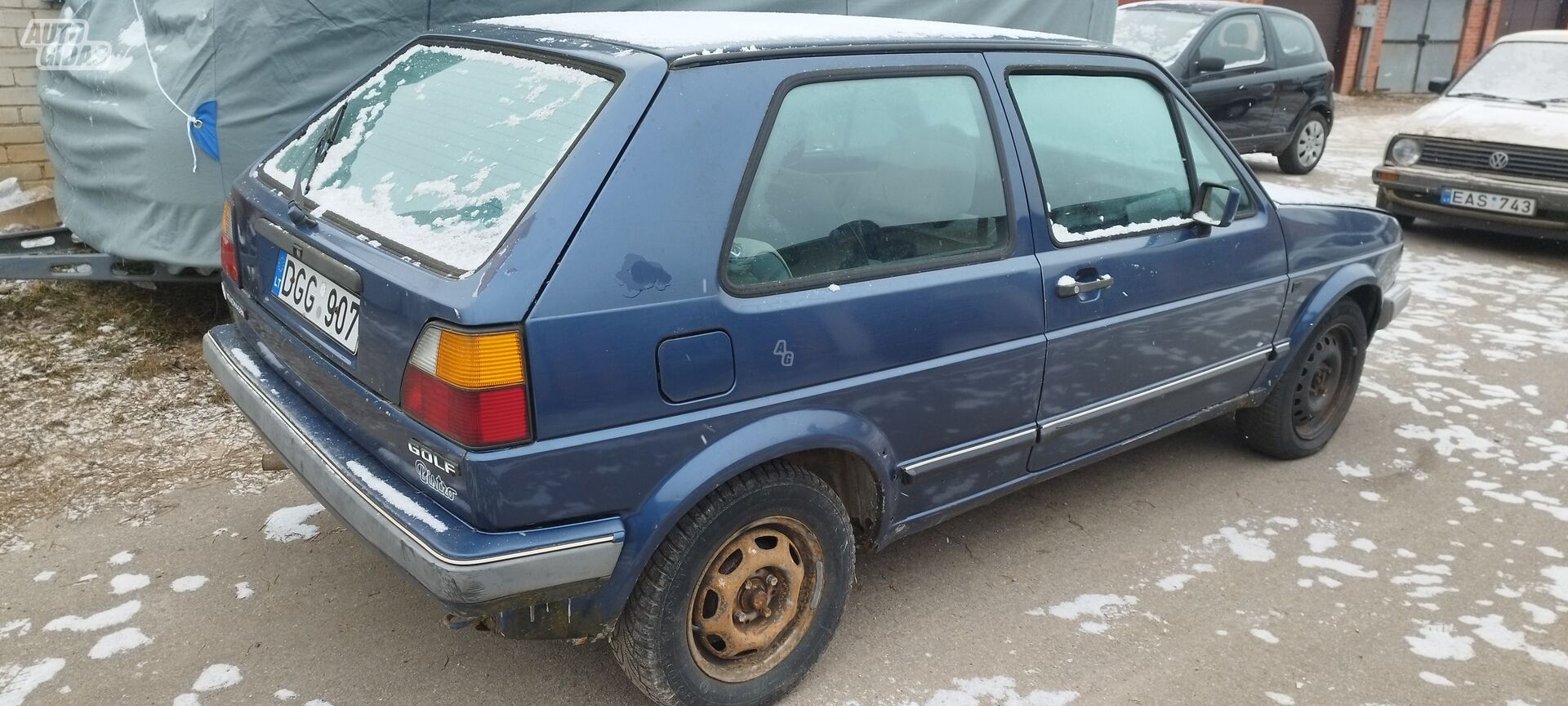 Volkswagen Golf 1987 m Hečbekas