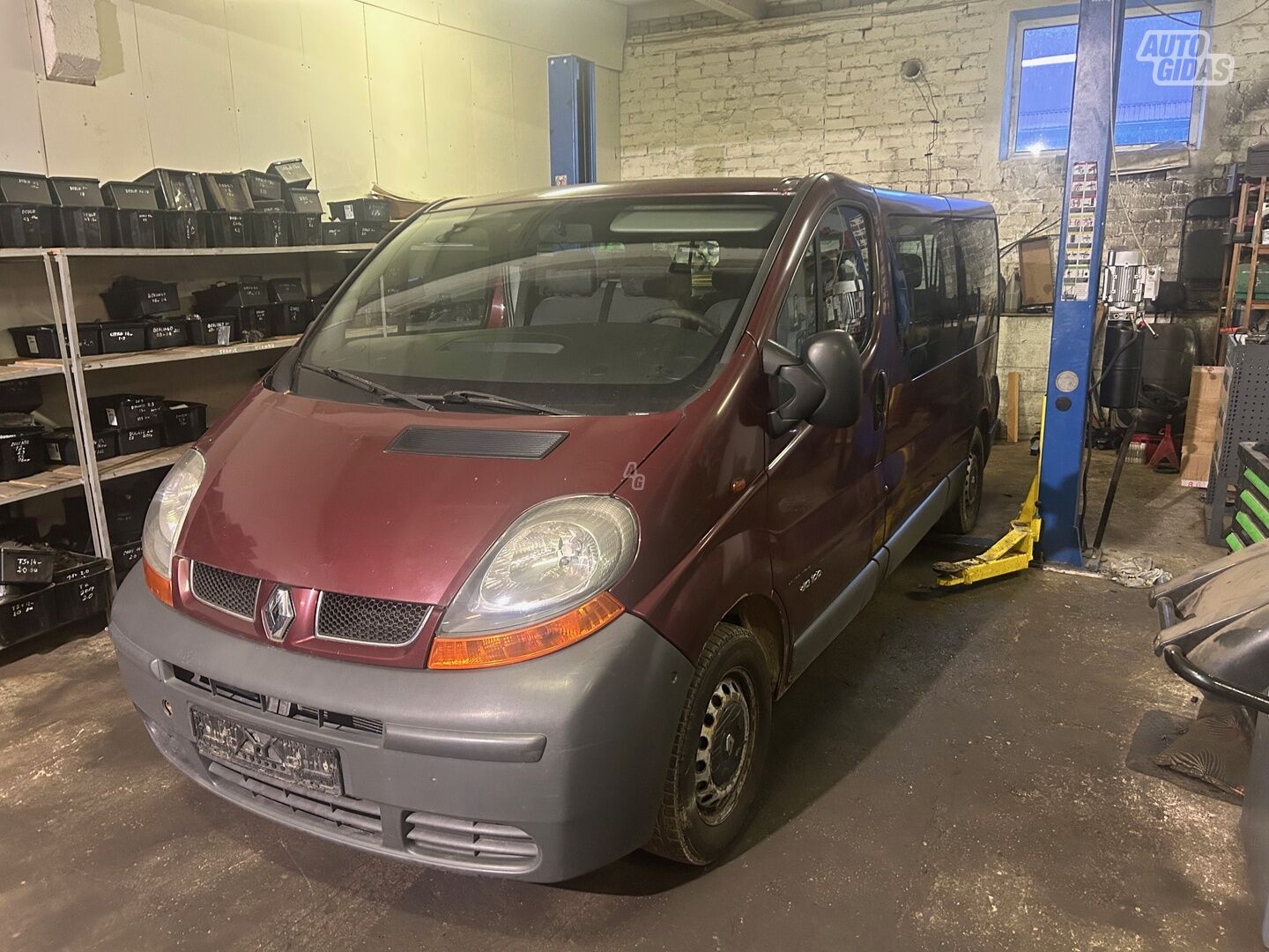 Renault Trafic II 2004 m dalys