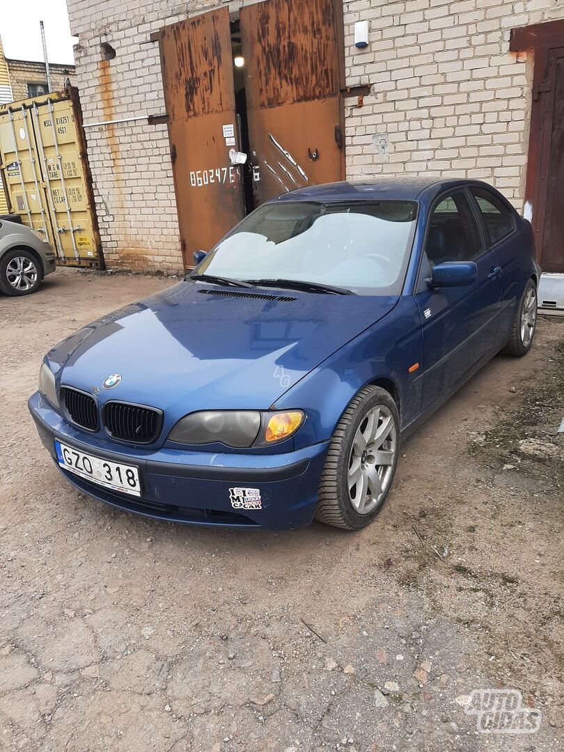 Bmw 318 2001 m Hečbekas