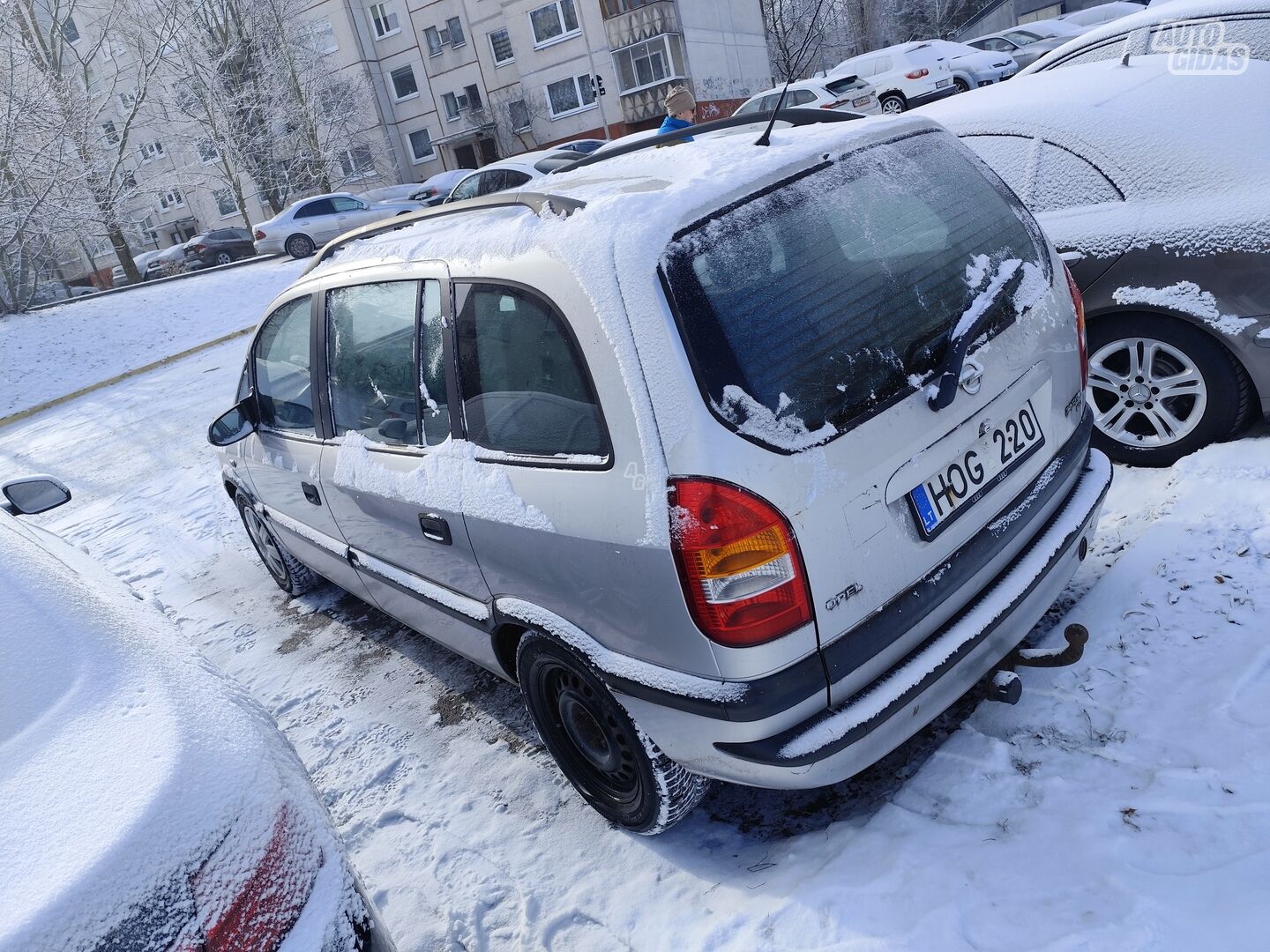 Opel Zafira 2001 г Минивэн