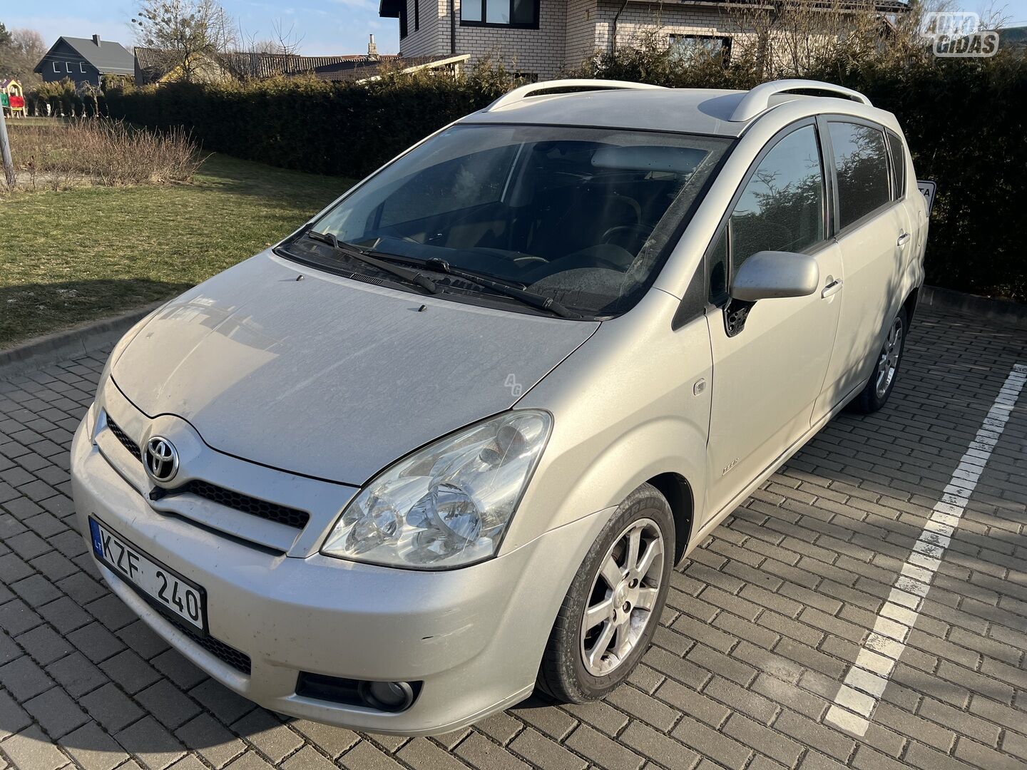 Toyota Corolla Verso 2007 m Vienatūris