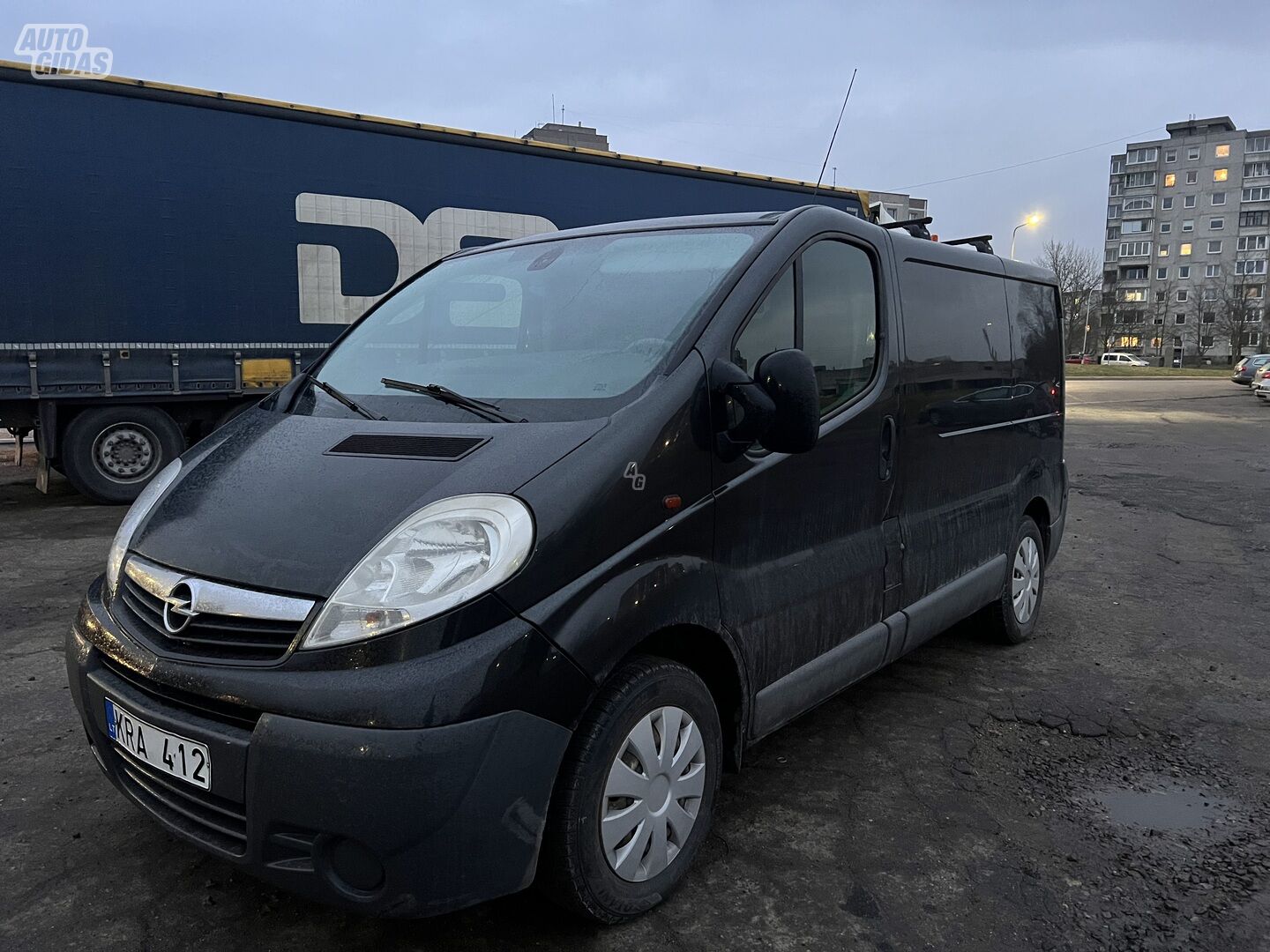 Opel Vivaro 2007 m Krovininis mikroautobusas