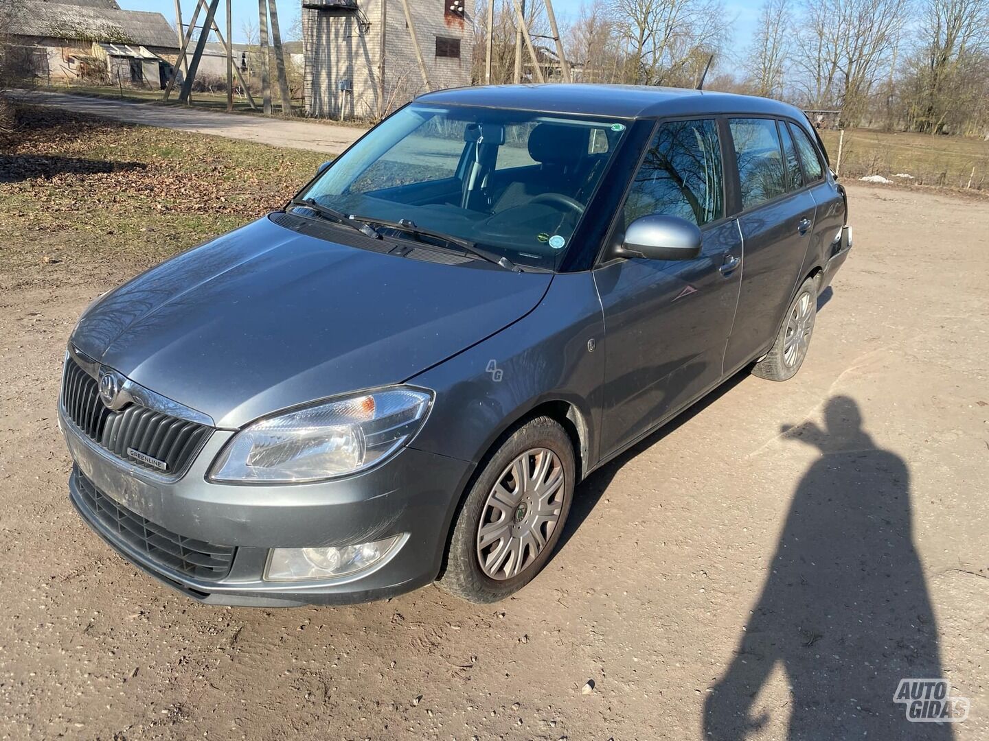 Skoda Fabia II 2013 г запчясти