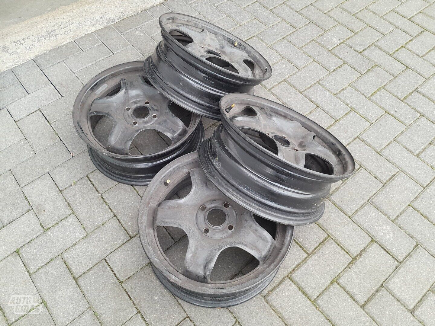 Steel stamped R16 rims