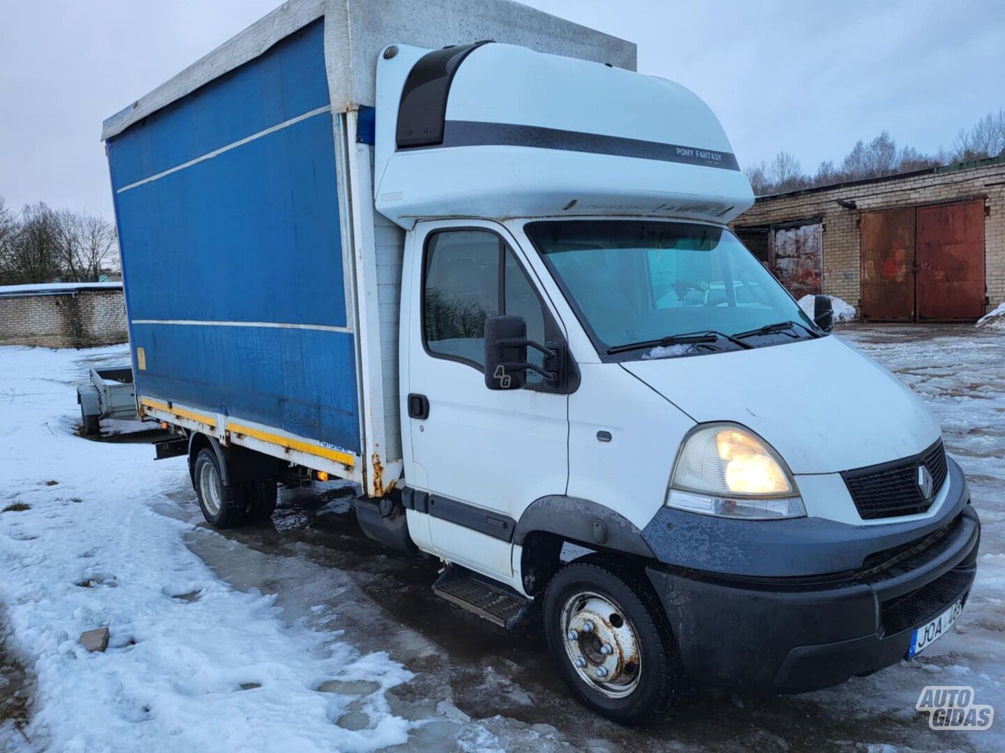 Renault Mascott 2007 г Грузовой микроавтобус