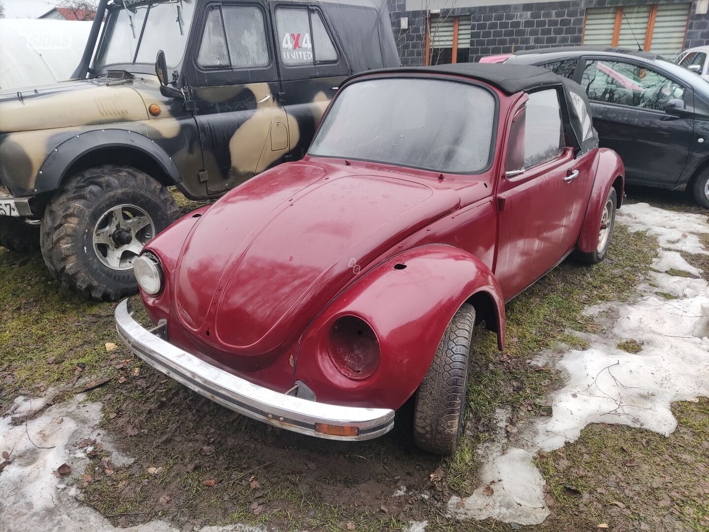 Volkswagen Kafer 1973 m Kabrioletas