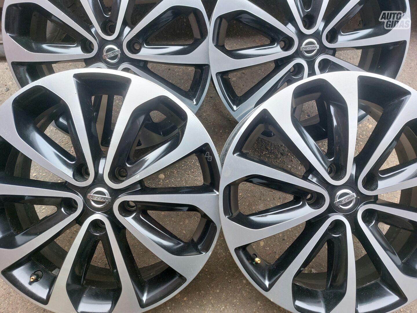 Light alloy R18 rims