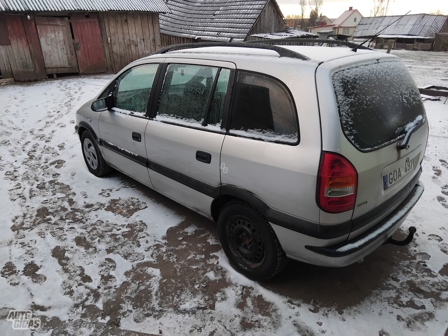 Opel Zafira 2021 г Минивэн