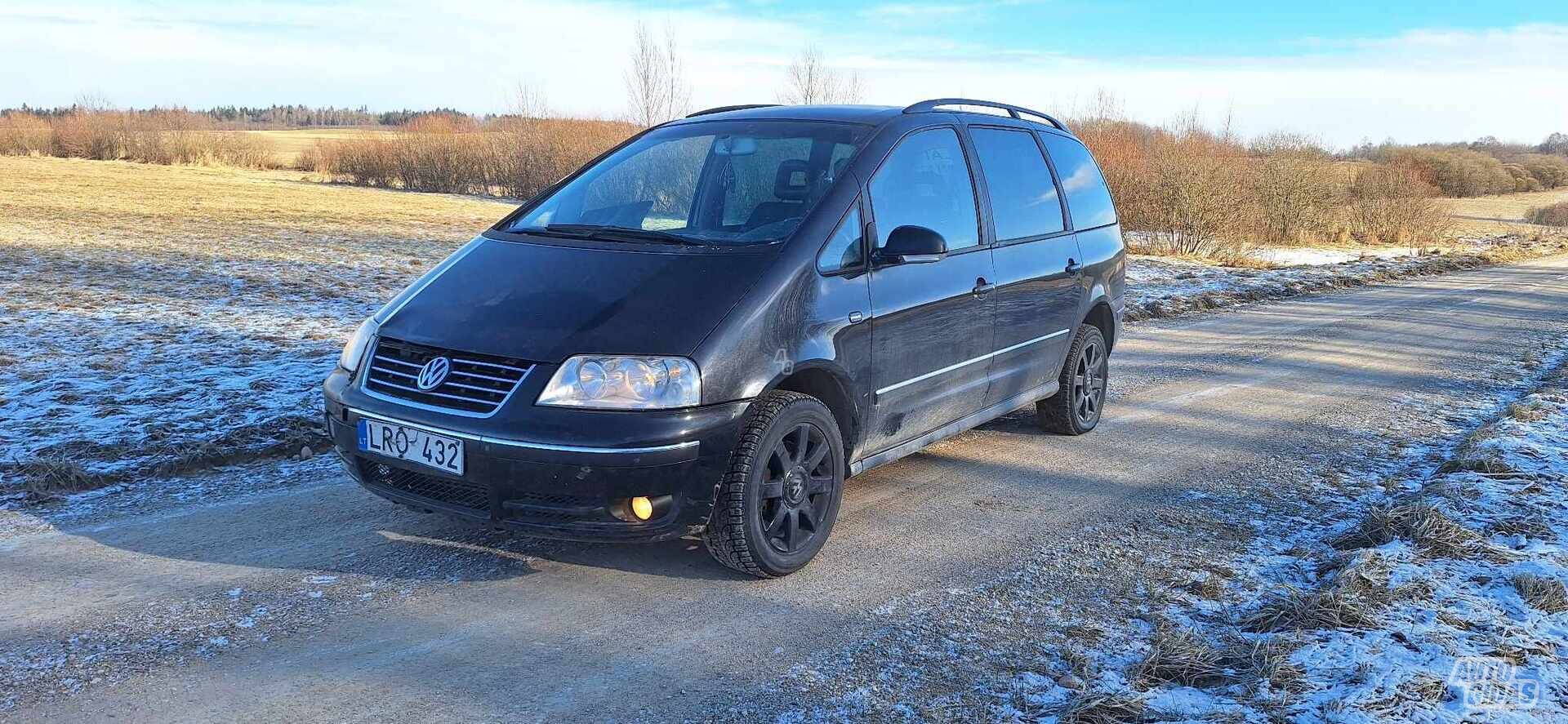 Volkswagen Sharan 2005 m Vienatūris