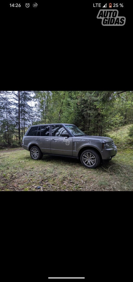 Land Rover Range Rover 2006 m Visureigis / Krosoveris