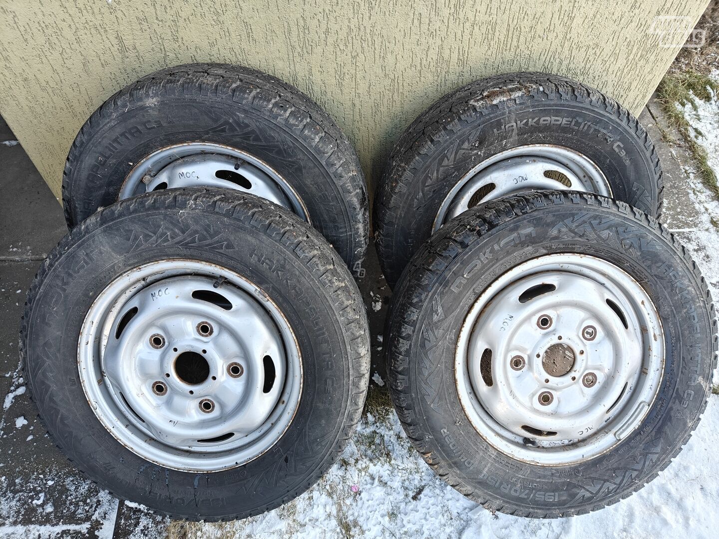 Ford Transit steel stamped R15 rims