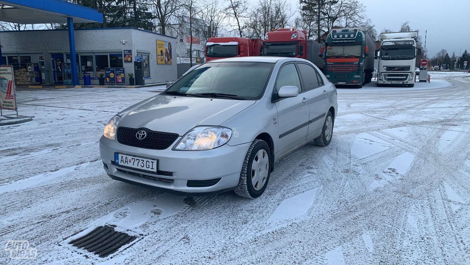 Toyota Corolla 2003 y Sedan