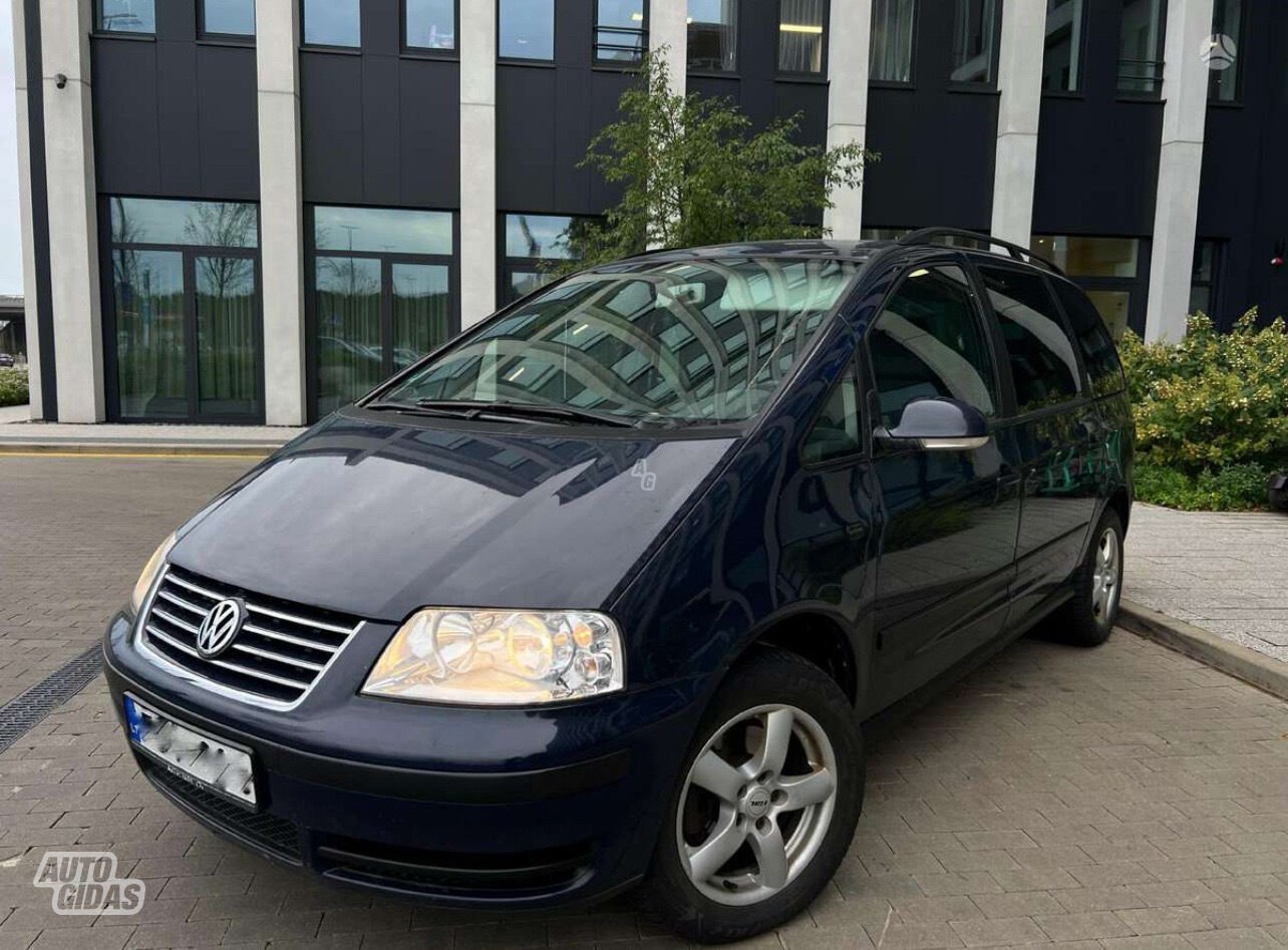 Volkswagen Sharan 2009 m Vienatūris