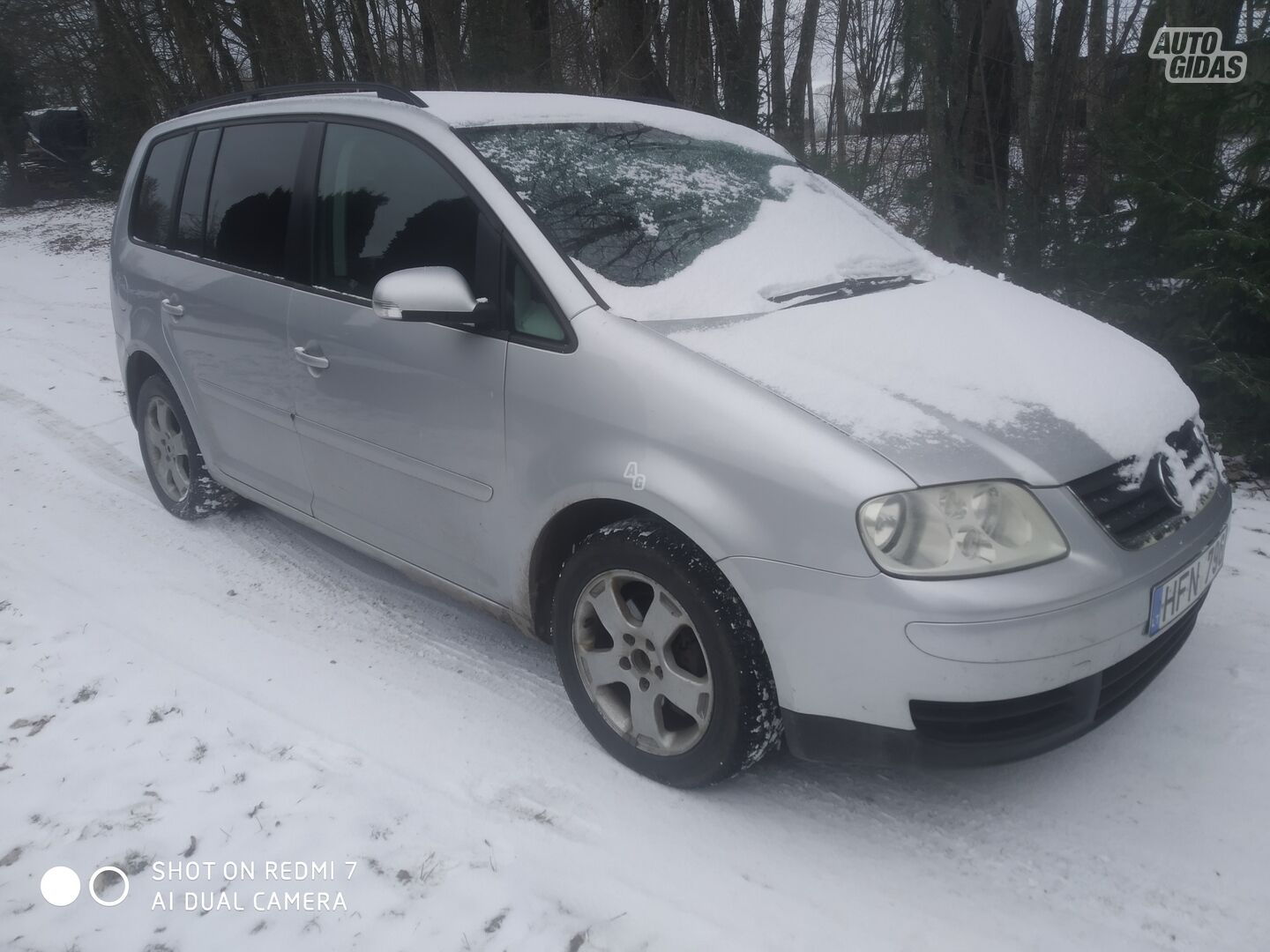 Volkswagen Touran 2004 m Hečbekas