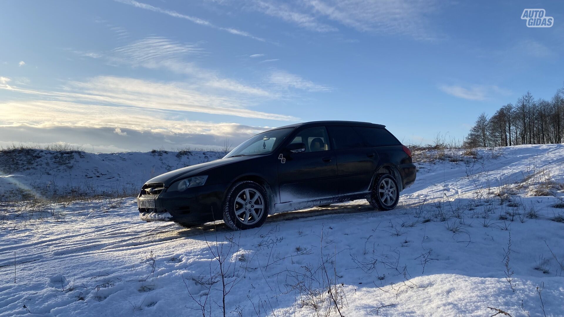 Subaru Legacy 2004 m Universalas