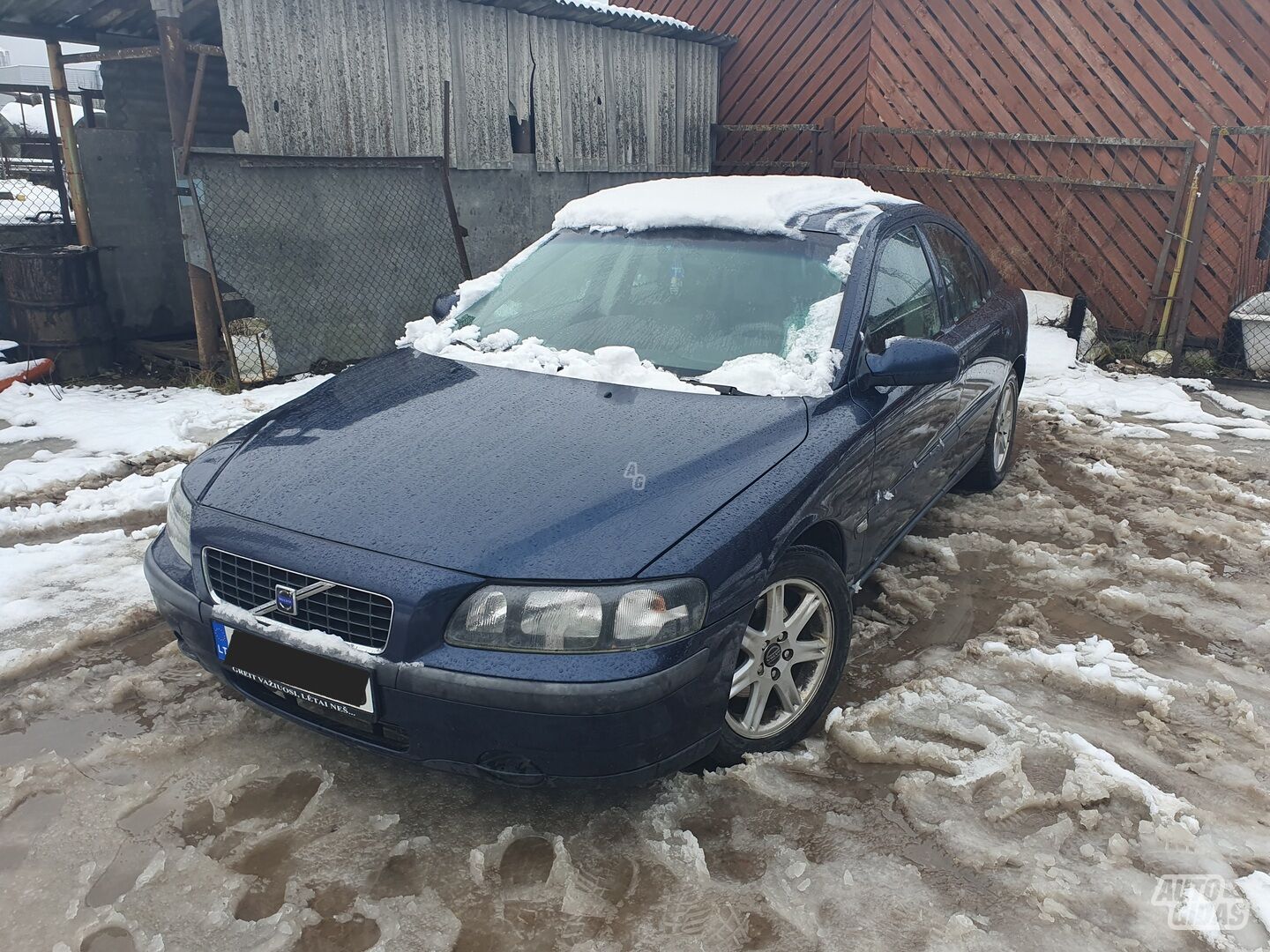 Volvo S60 2002 m dalys