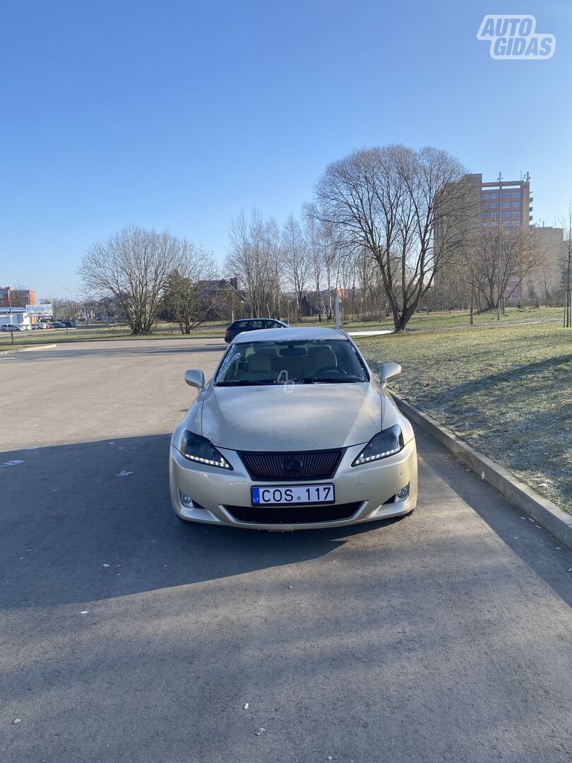 Lexus IS 250 2007 y Sedan