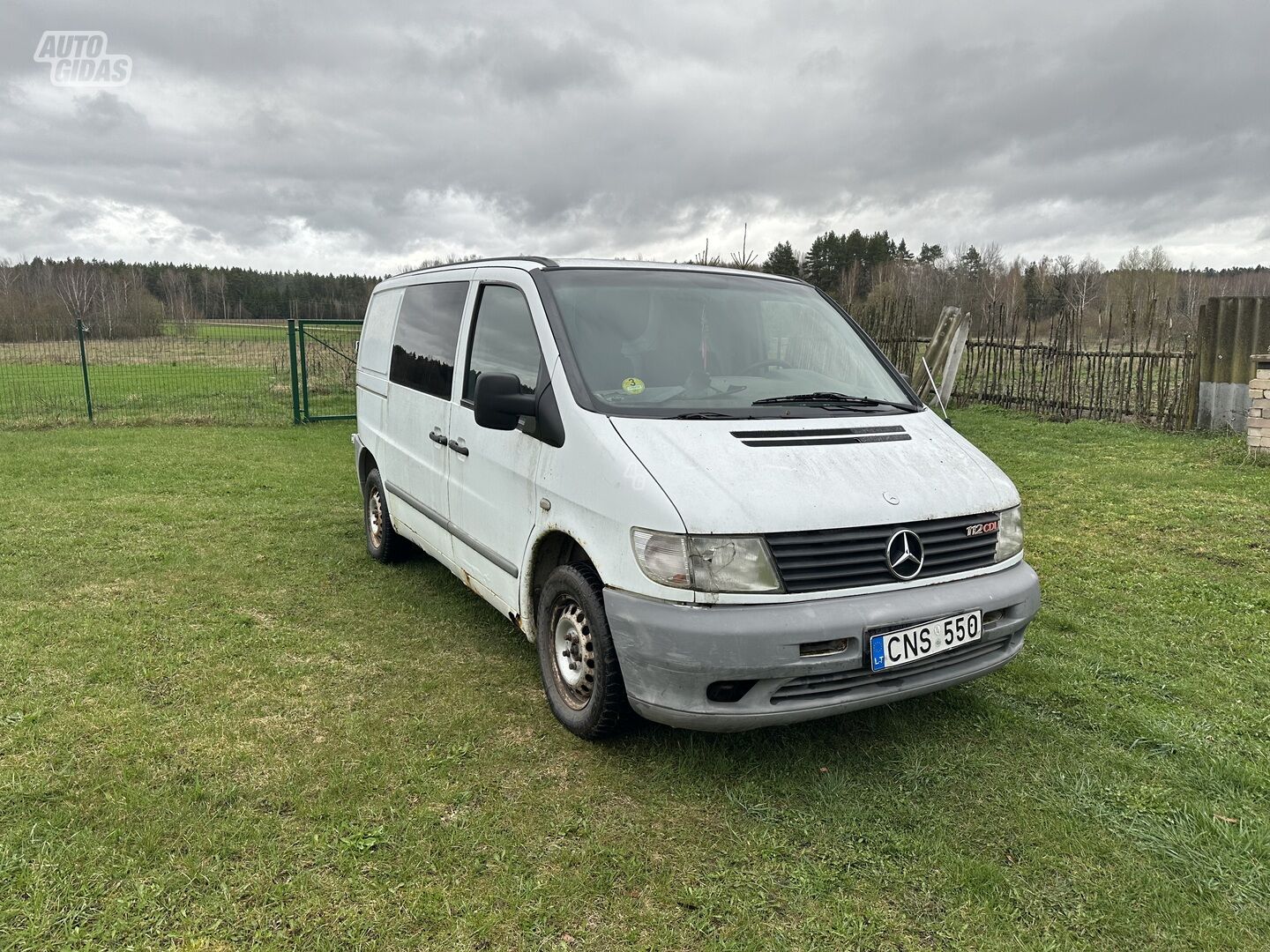 Mercedes-Benz Vito 2003 m Krovininis mikroautobusas