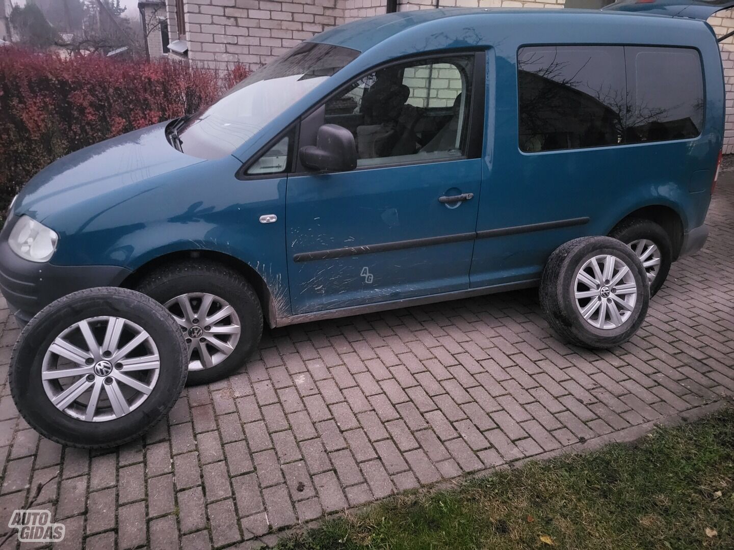 Volkswagen Caddy 2005 m Vienatūris