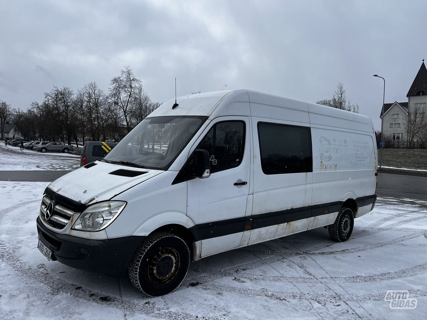 Mercedes-Benz Sprinter 2008 m Krovininis mikroautobusas