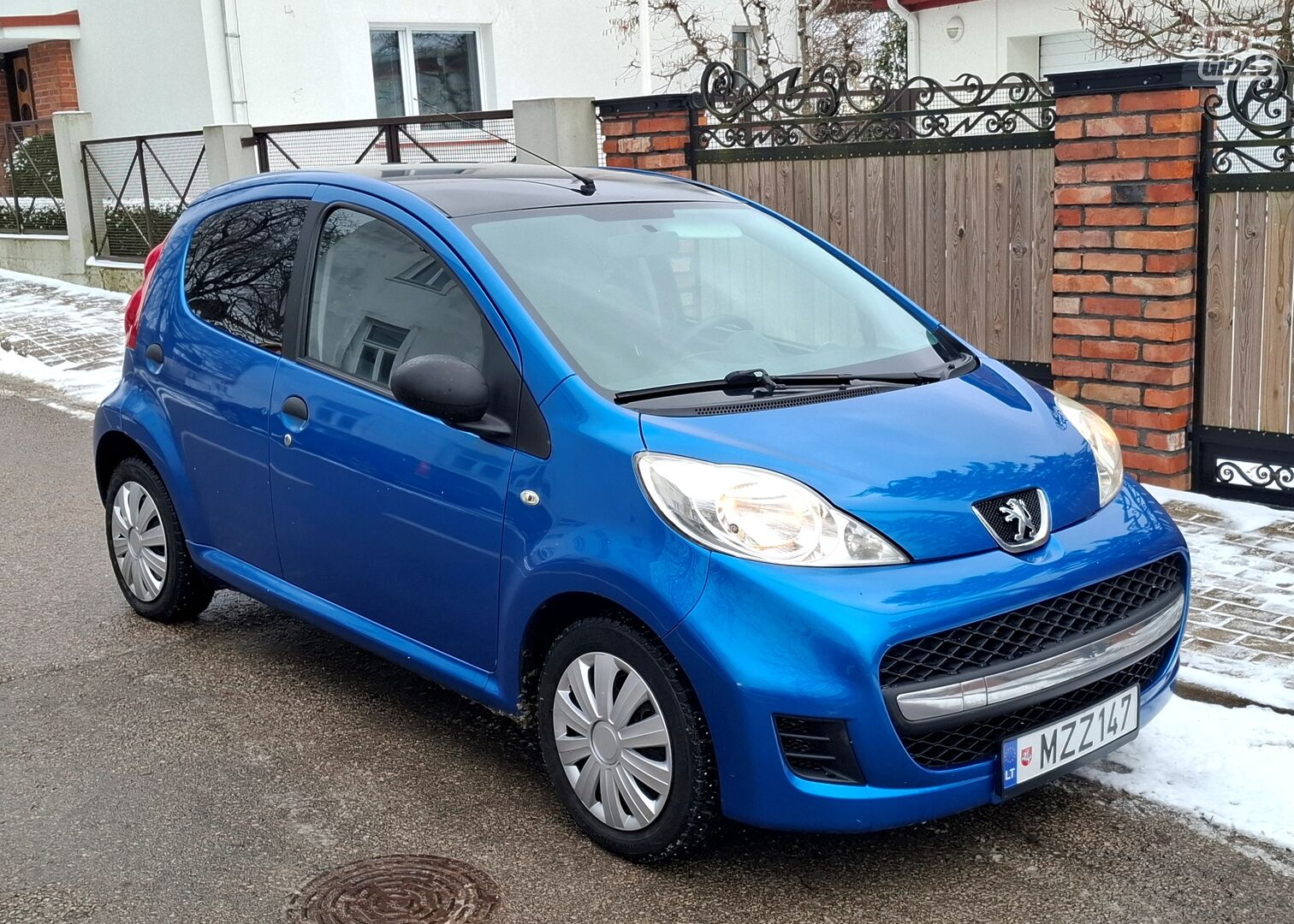 Peugeot 107 2012 m Hečbekas