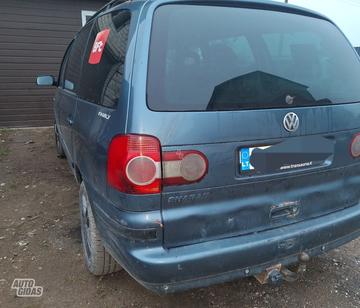 Volkswagen Sharan 2006 г запчясти