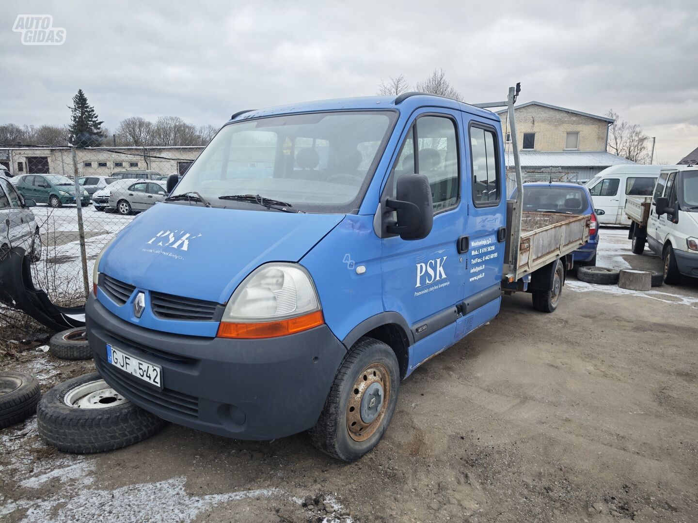 Renault Master 2007 m dalys