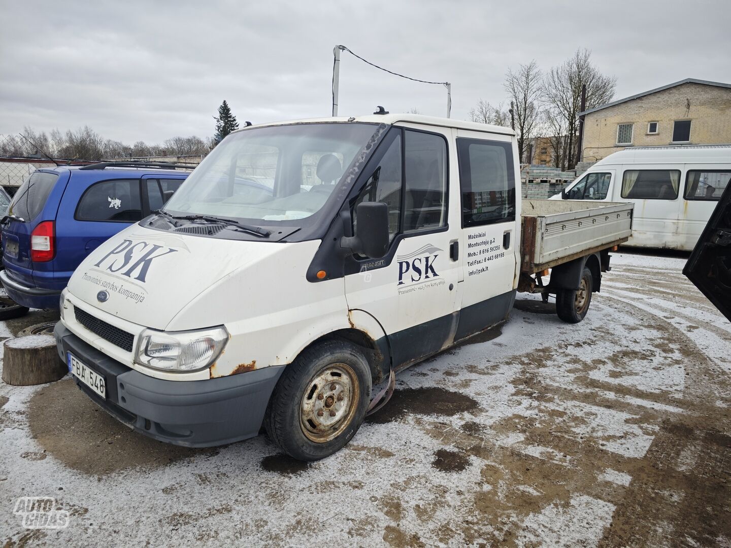 Ford Transit 2001 m dalys